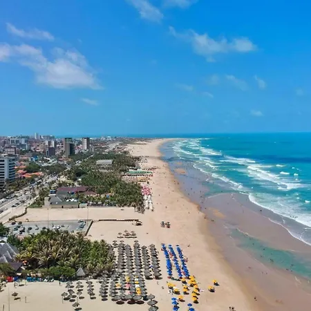 Apartamento Vista Mar, Piscina, Na Do Futuro, Com Ar Condicionado E Wi-fi