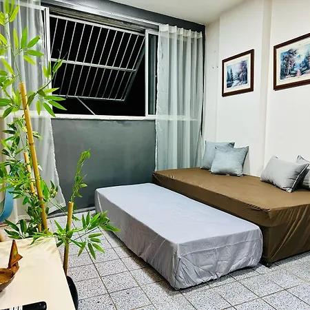 Vista Mar, Piscina, Na Do Futuro, Com Ar Condicionado E Wi-fi Apartamento